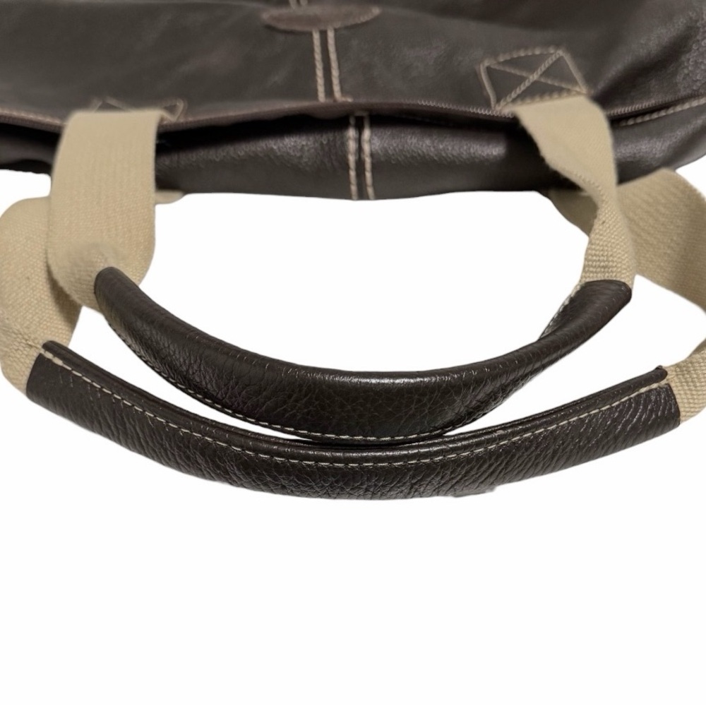 Vintage Roots Large Pebbled Leather Duffle Bag - Picture 5 of 12